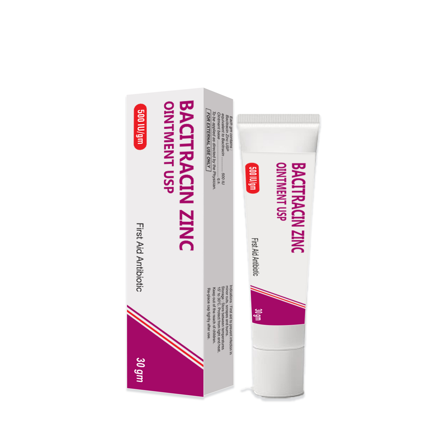 Bacitracine Ointment 50 IU/gm