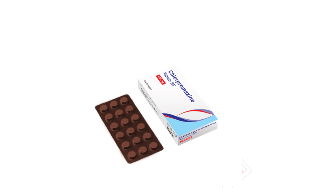 Chlorpromazine Tablets BP 100 mg.