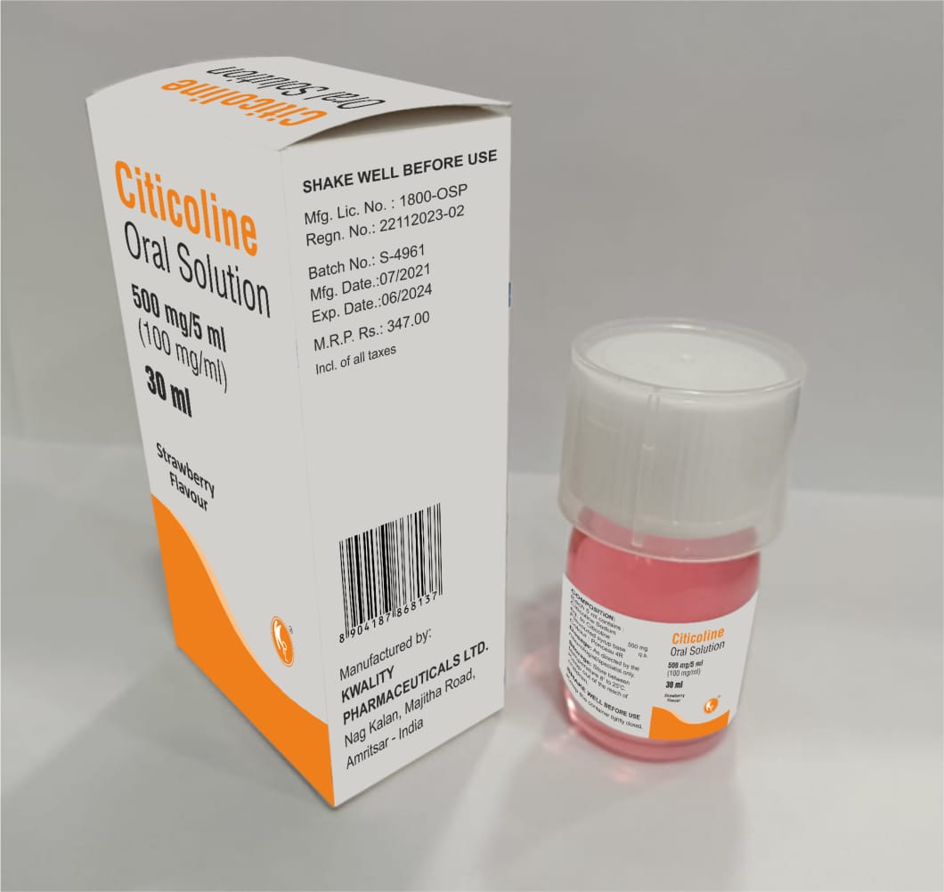 Citicoline Oral Solution 100mg/ml