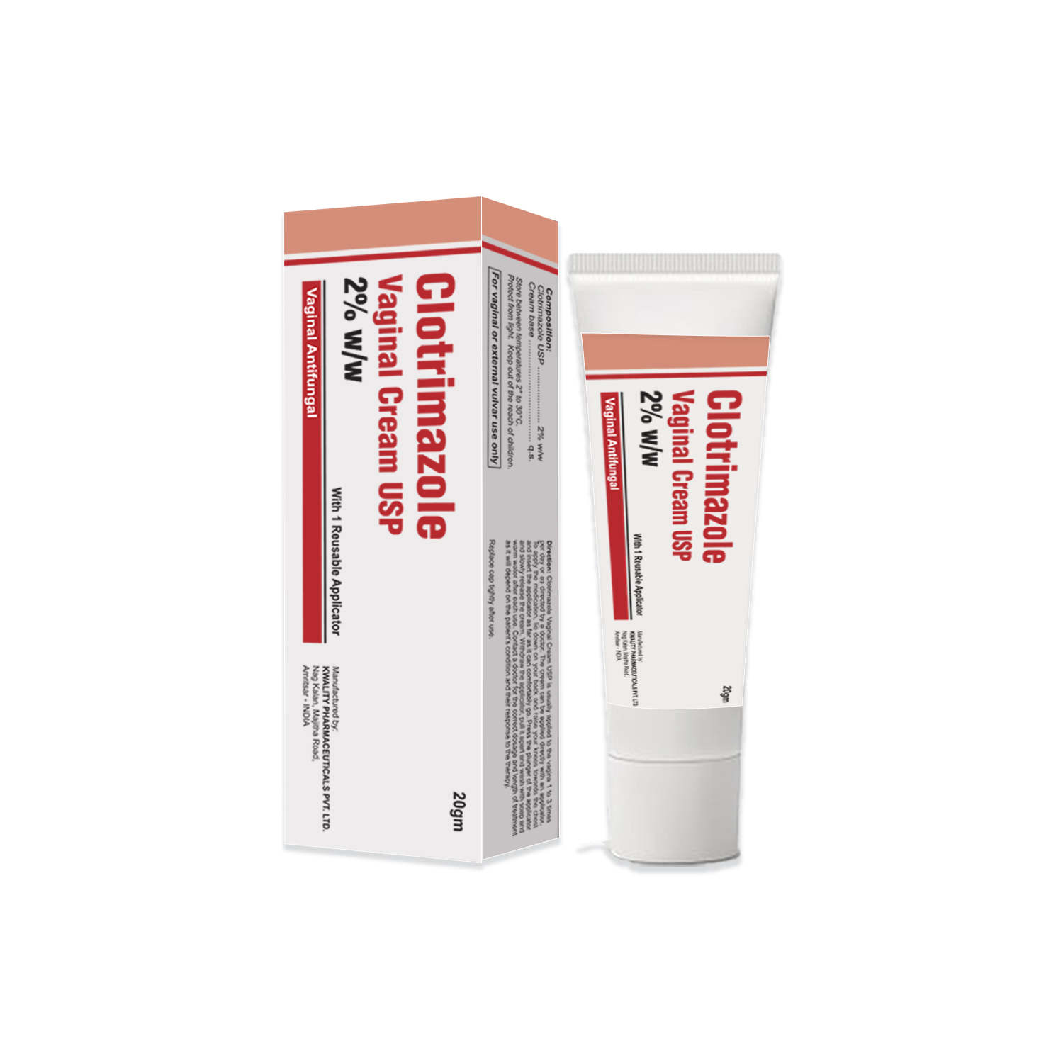 Clotrimazole Vaginal Cream 2%w/w.