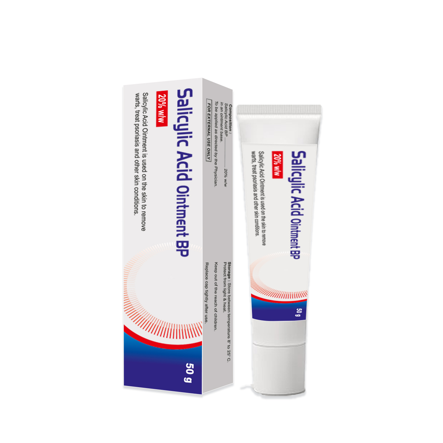 Salicylic Acid Ointment 20% w/w.