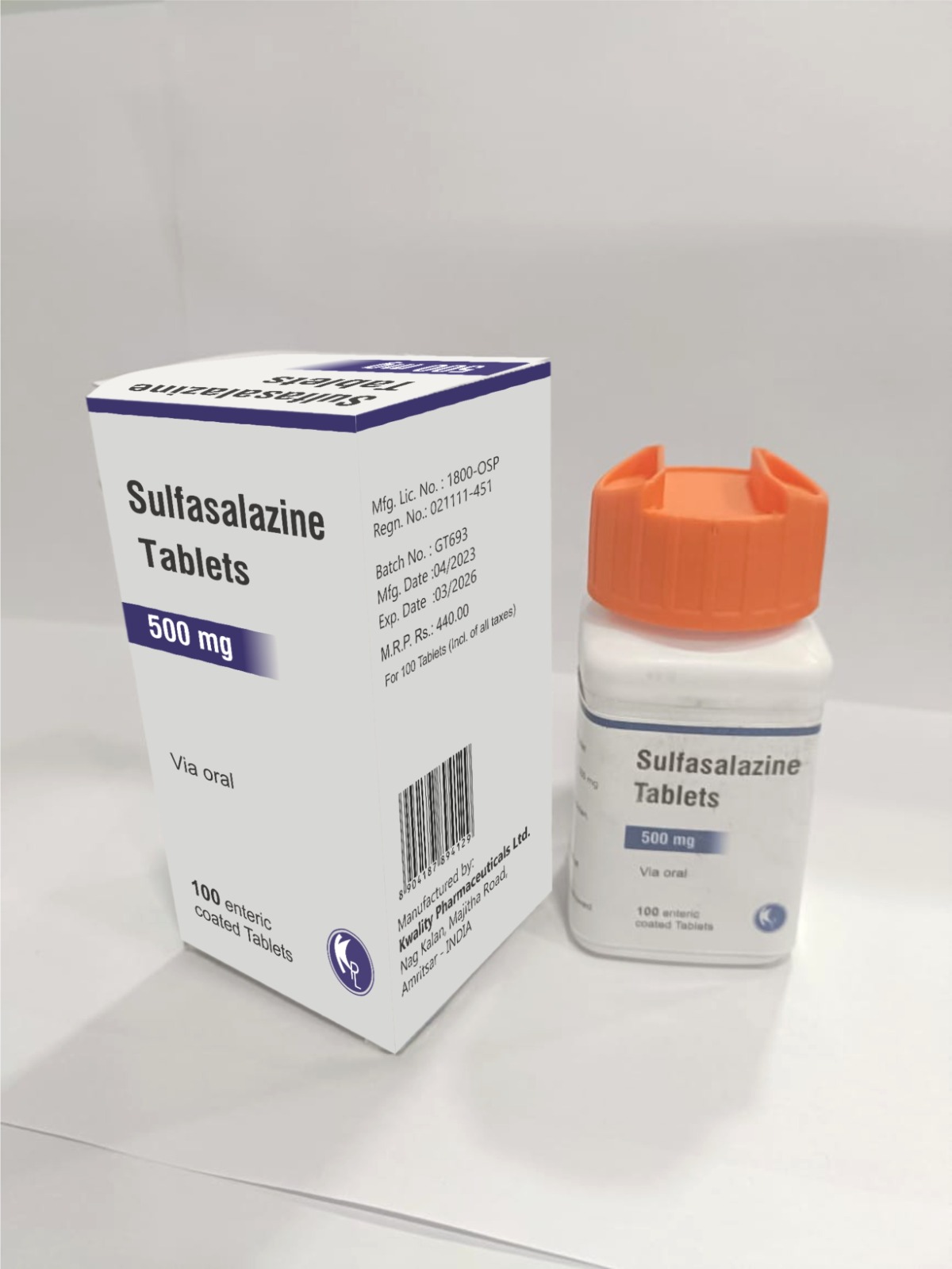 Sulfasalazine Tablets 500 mg